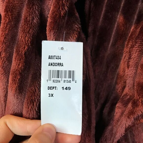 Nordstrom Planet Gold Luxurious Sweater, pull tie bottom to adjust length NWT 3X - Picture 11 of 11